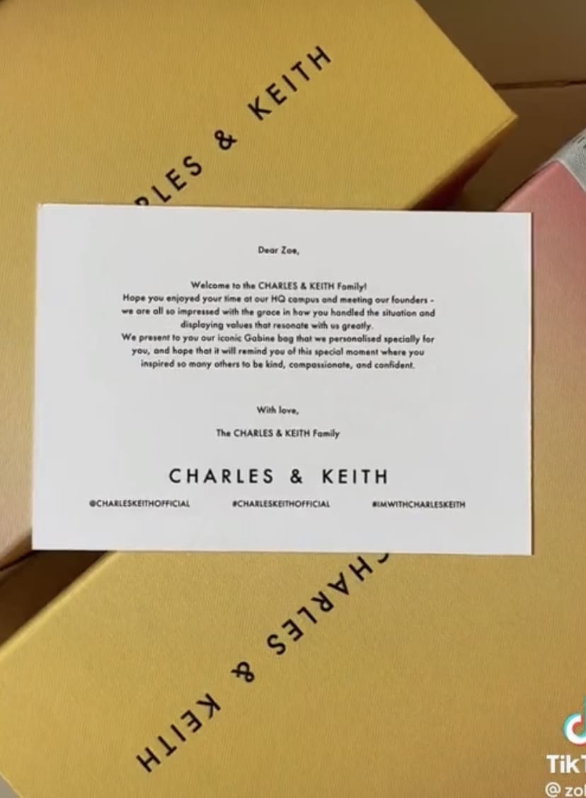17yo Viral "Luxury Bag" Teen Receives More Endorsement Offers And Bags From Charles & Keith