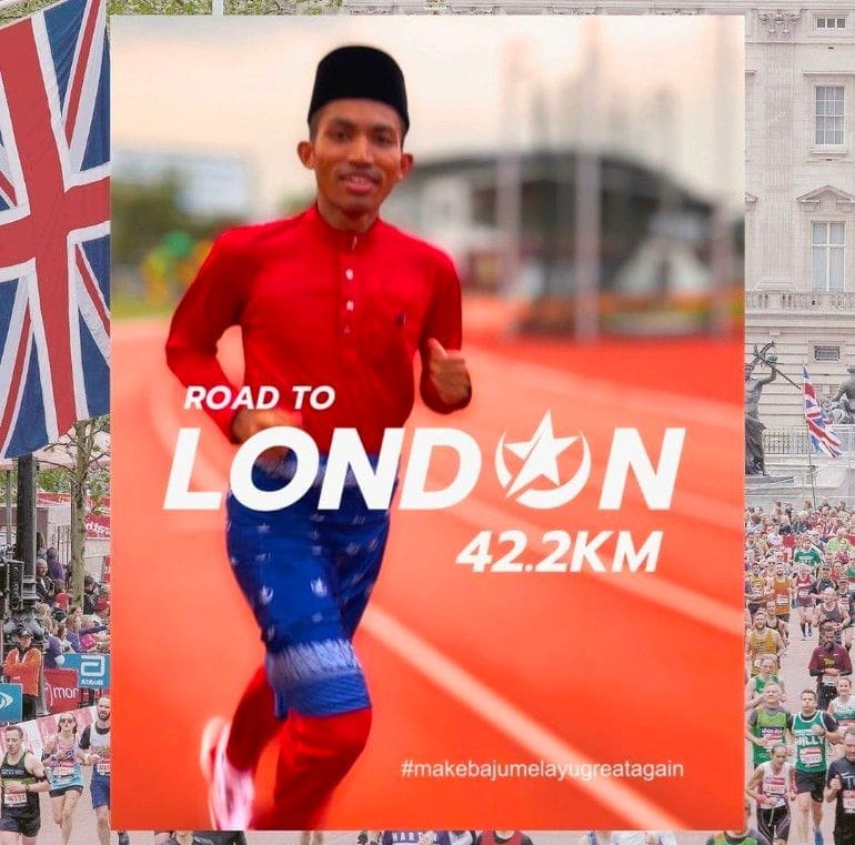 M'sian Marathoner Sets Guinness World Record By Completing Full Marathon In Traditional Baju Melayu Under 3 Hours