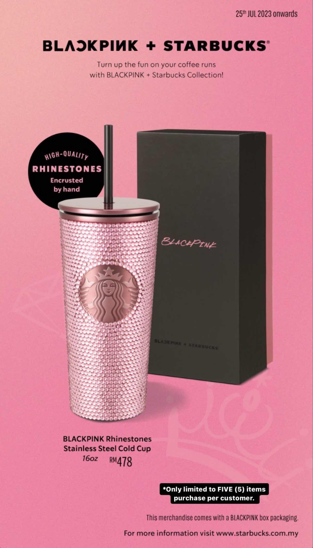 M'sian Blinks Rush For Starbucks' Exclusive Blackpink Merchandise Before Mall's Opening Hours