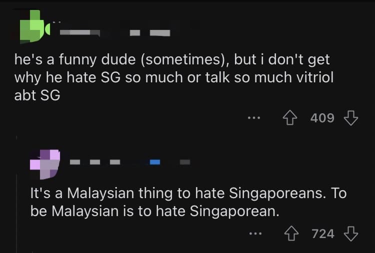 M'sian Comedian Ronny Chieng Calls S'pore 'A Country Of Small Island Karens', Triggers Netizens comment 2