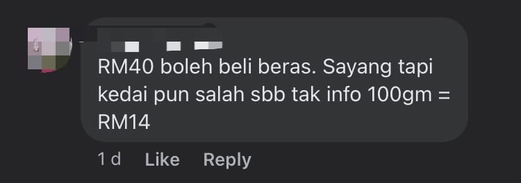 M'sian Woman Stunned After She Was Told To Pay RM40 For Pack Of Gummies comment 3