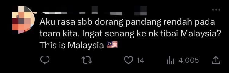 Angry China Fans Demand Refund After Football Match Against M'sia Ends In 1-1 Draw comment 1