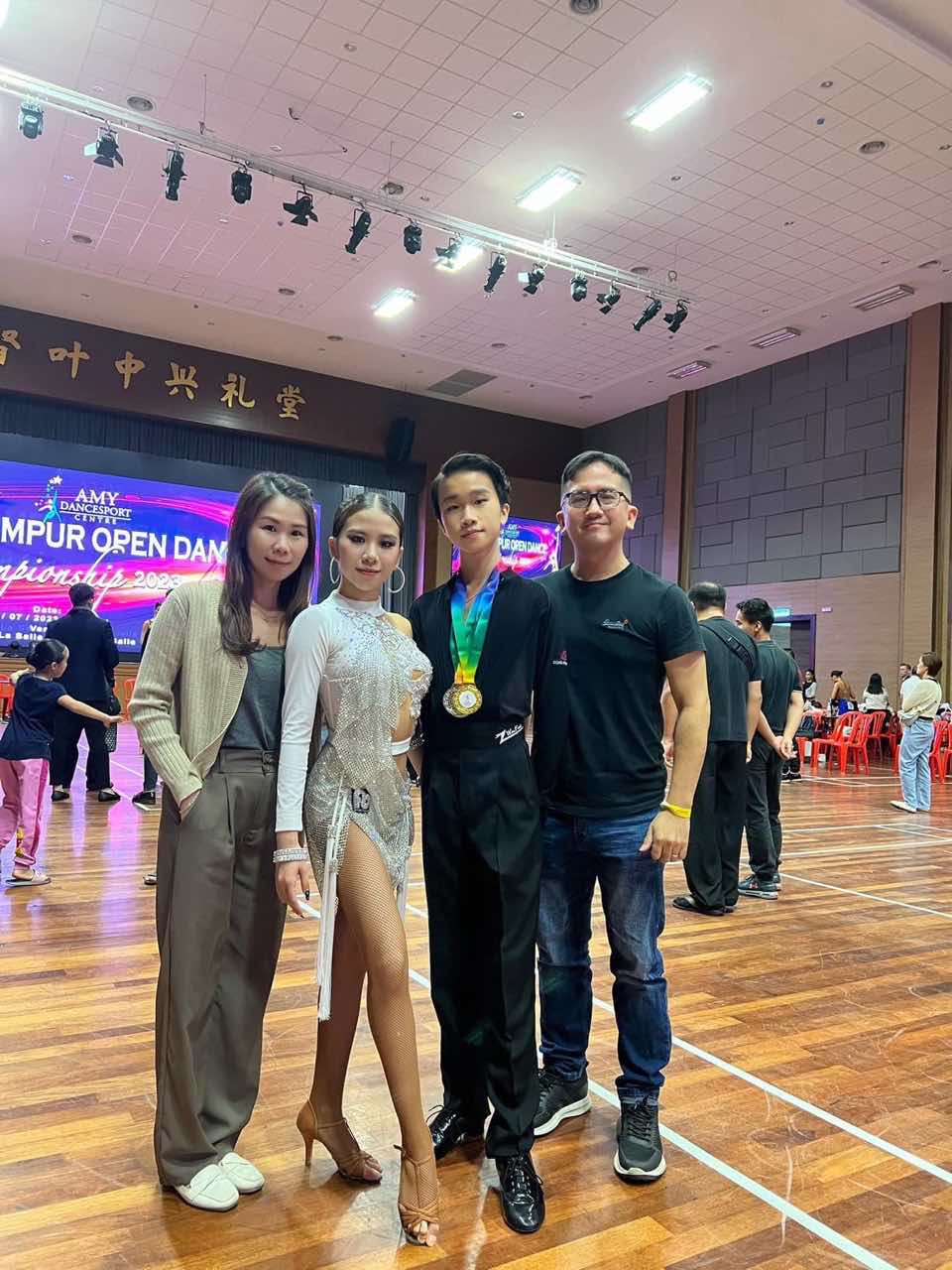 Reegyn with her family members