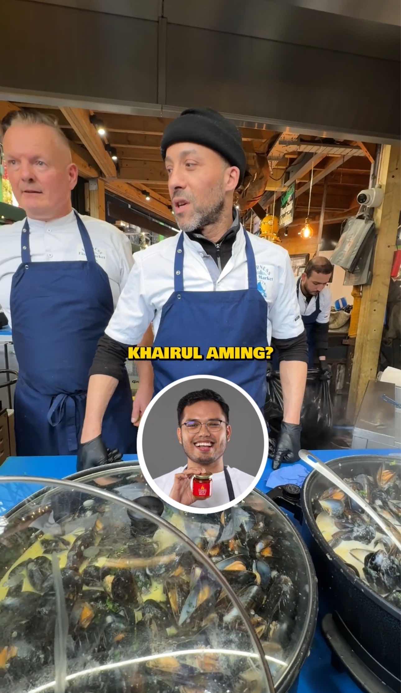 Street vendors in London talk about Khairul Aming
