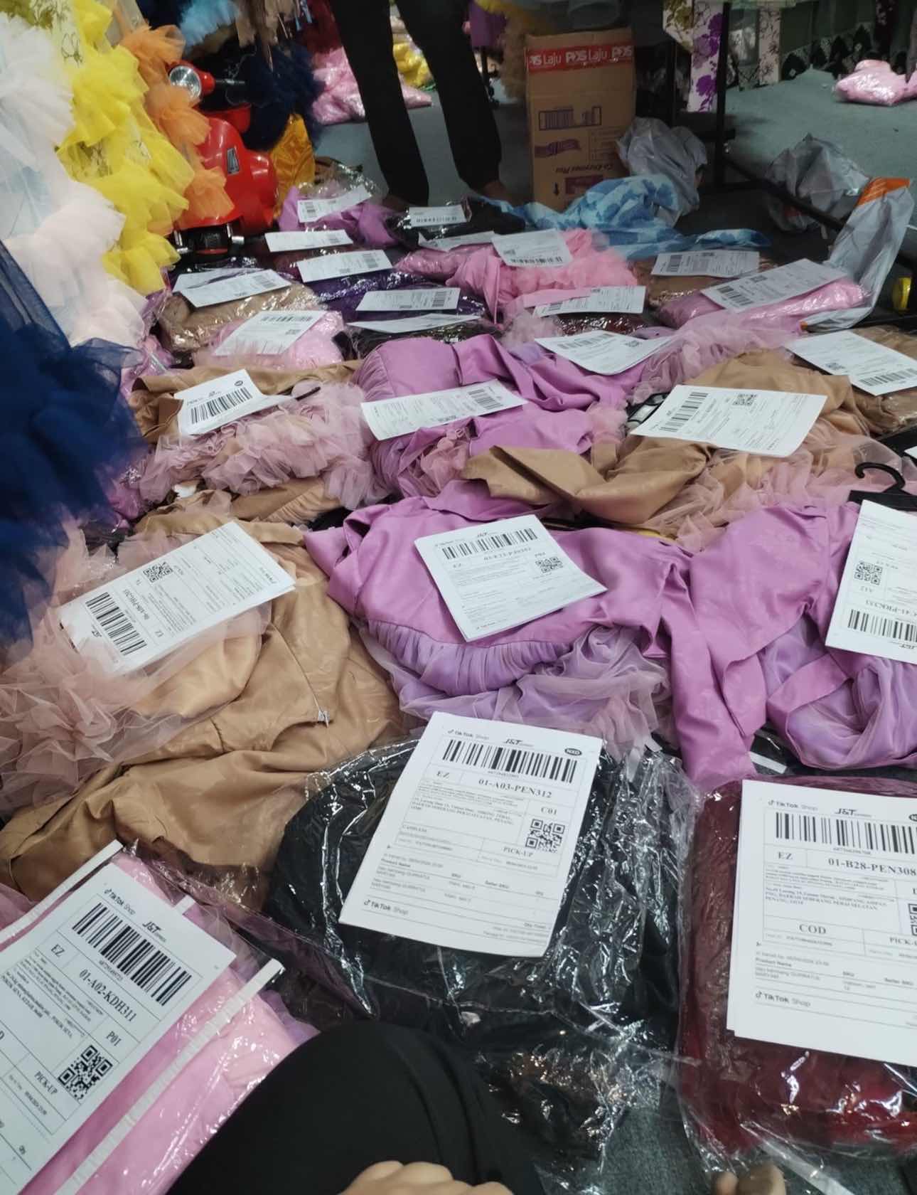 pairs of children's clothing