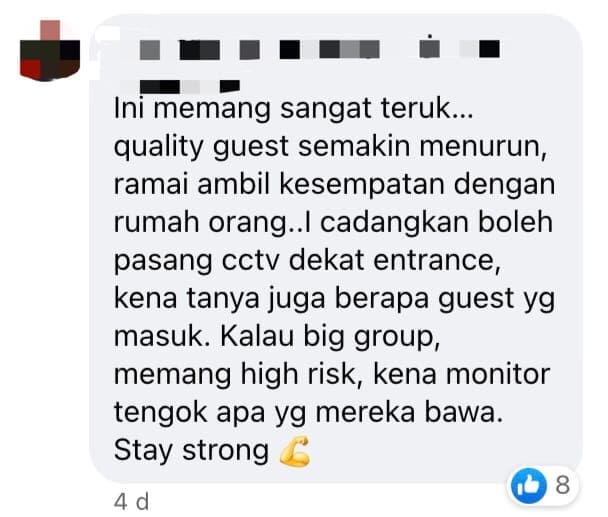 M'sian Airbnb Owner Shocked To Find Unit Littered With Beer Cans And Condoms comment 3
