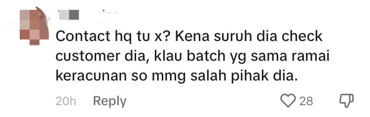 M'sian Family Hospitalised Due To Food Poisoning After Buying Frozen Honey Online comment 3