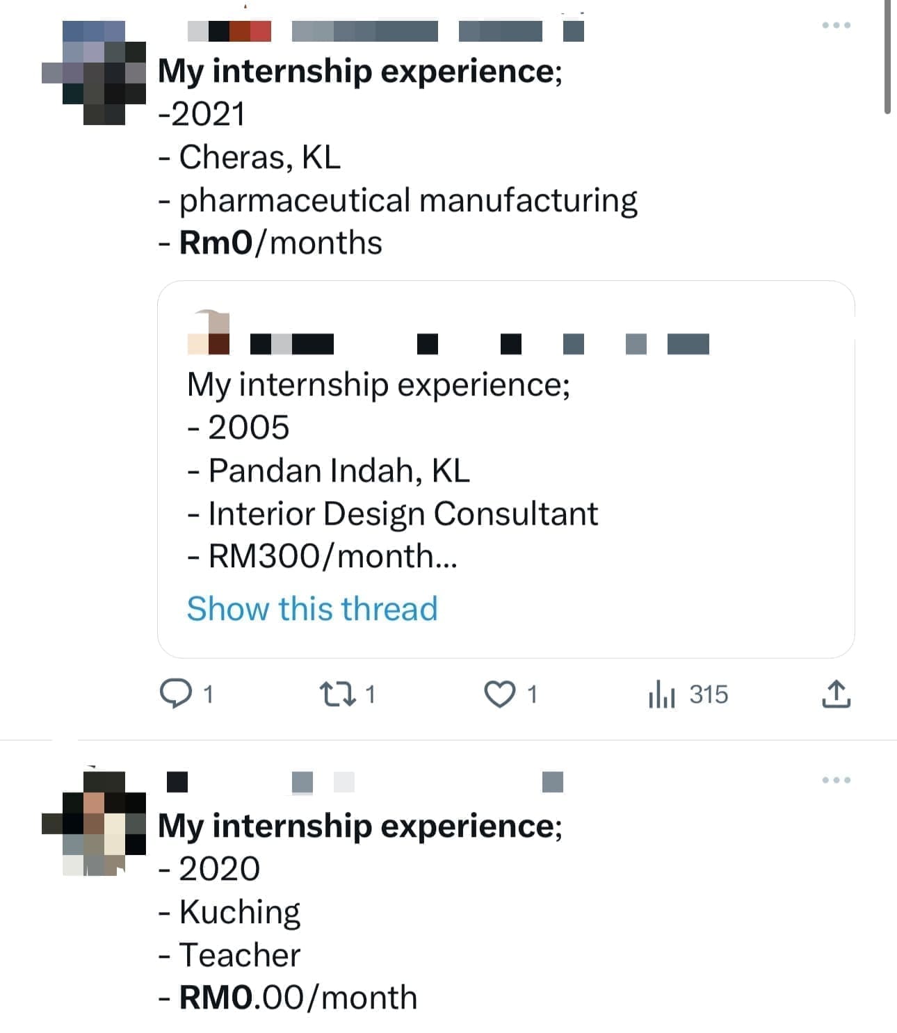 M'sians Share Their Internship Stories On Twitter, Many Claimed They Received RM0