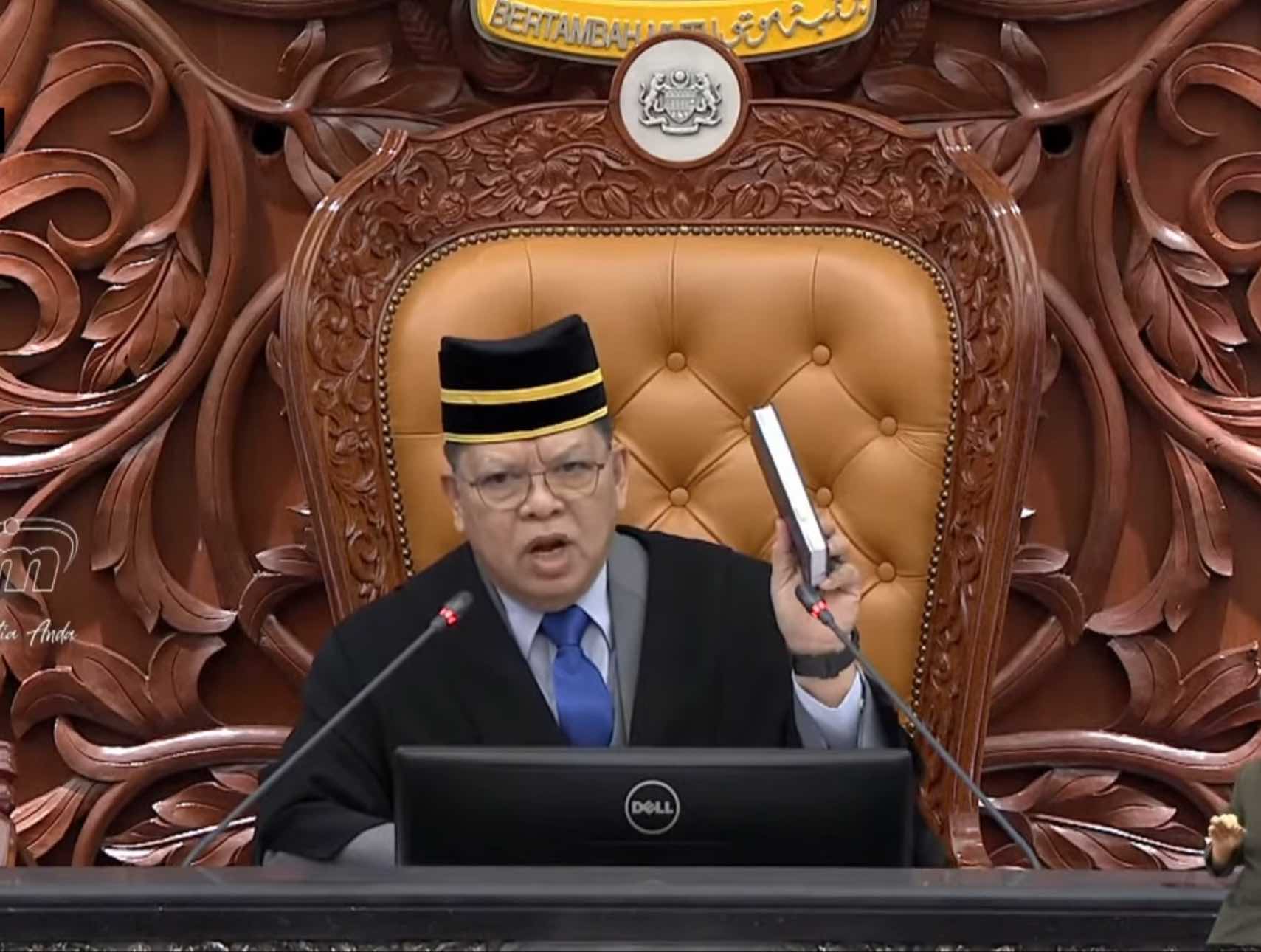 Dewan Rakyat Speaker Tan Sri Johari Abdul 