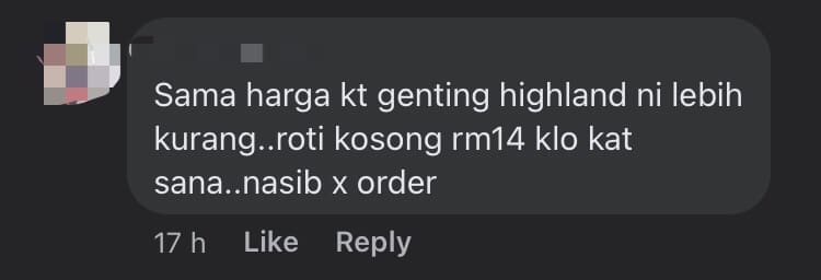 M'sian Man Charged RM18 For 2 Pieces Of Roti Canai, Netizens Joke That It's 'Food For The Rich' comment 4