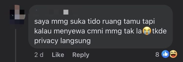 M'sian Landlord Rents Out Living Area With Just A Bed For RM170, Gets Slammed By Netizens comment 1