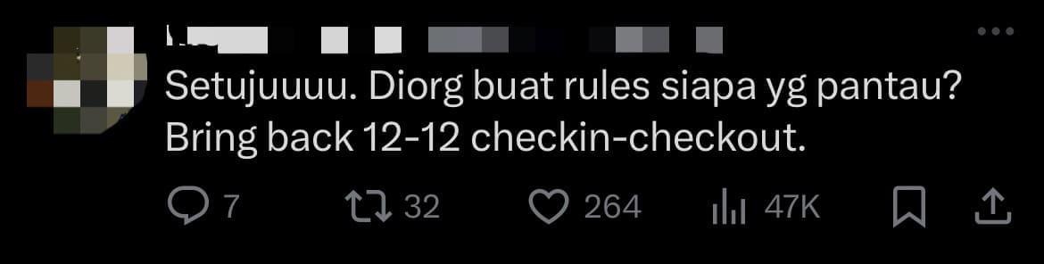 'It's Ridiculous!' - M'sian Slams Hotels For Imposing 4pm Check-In Policy comment 1