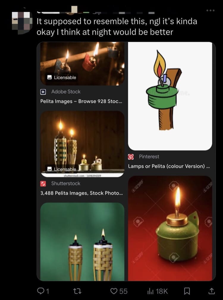 'Lamp Or Launching Pad?' — M'sians Confused By Bizarre Raya Decor At KLCC comment 3