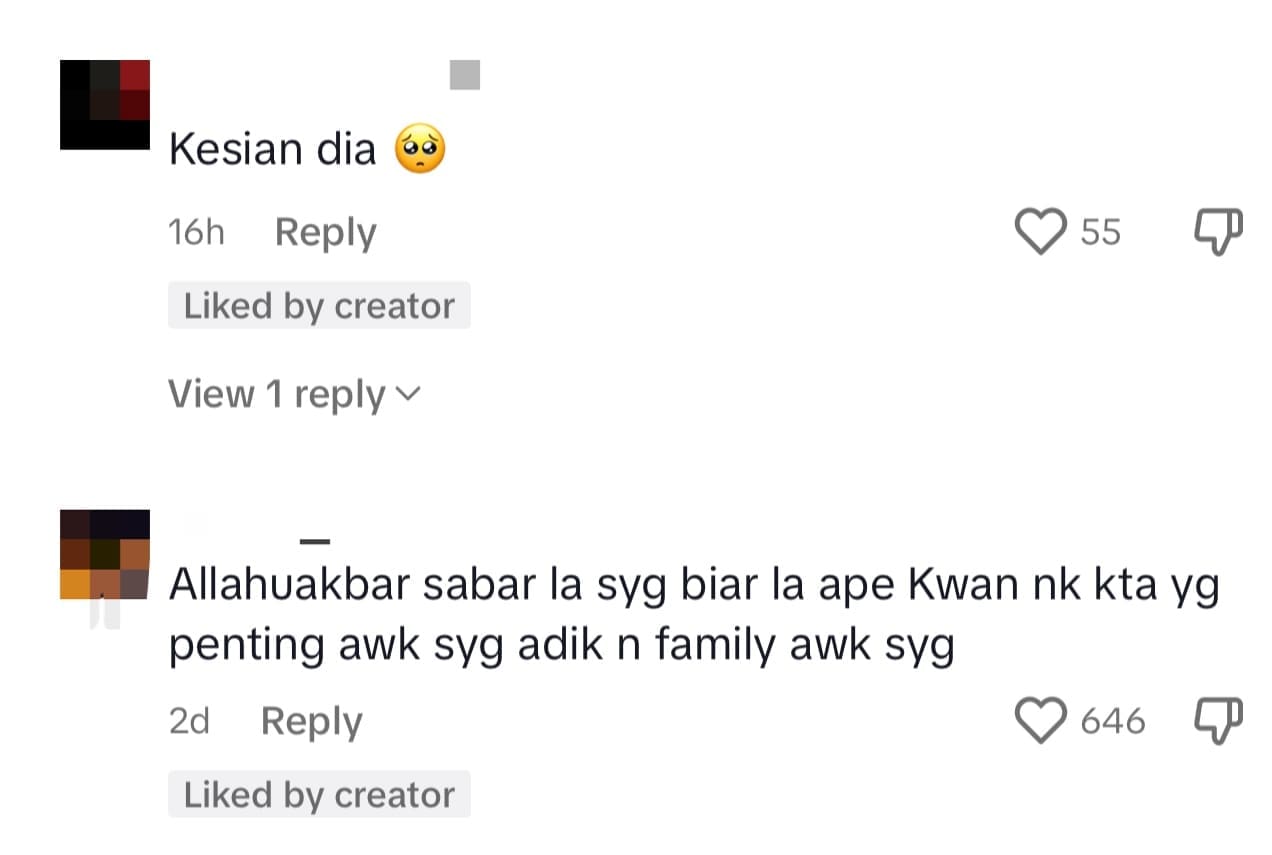 8yo M'sian Girl Returns Home In Tears After Schoolmates Mock Her OKU Brother comment 1