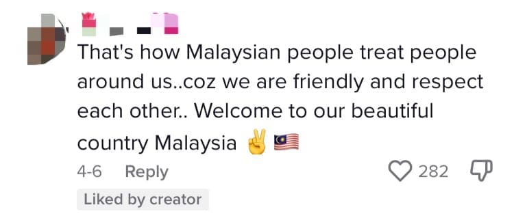 German Cyclist Touched By M'sian Woman's Kindness Who Bought Him Lunch At A Petrol Station In Muar comment 2
