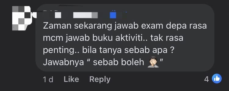 'Only Allah Can Test Us' — M'sian Student's Answer On Exam Paper Stuns Teacher comment 1