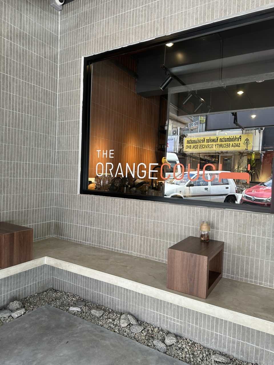 The orange couch cafe in SS15