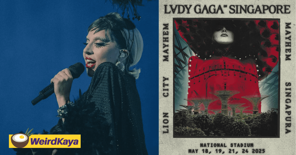 Lady Gaga Announces Exclusive 4-Day Concert In S'pore, Skips Out On M'sia Entirely