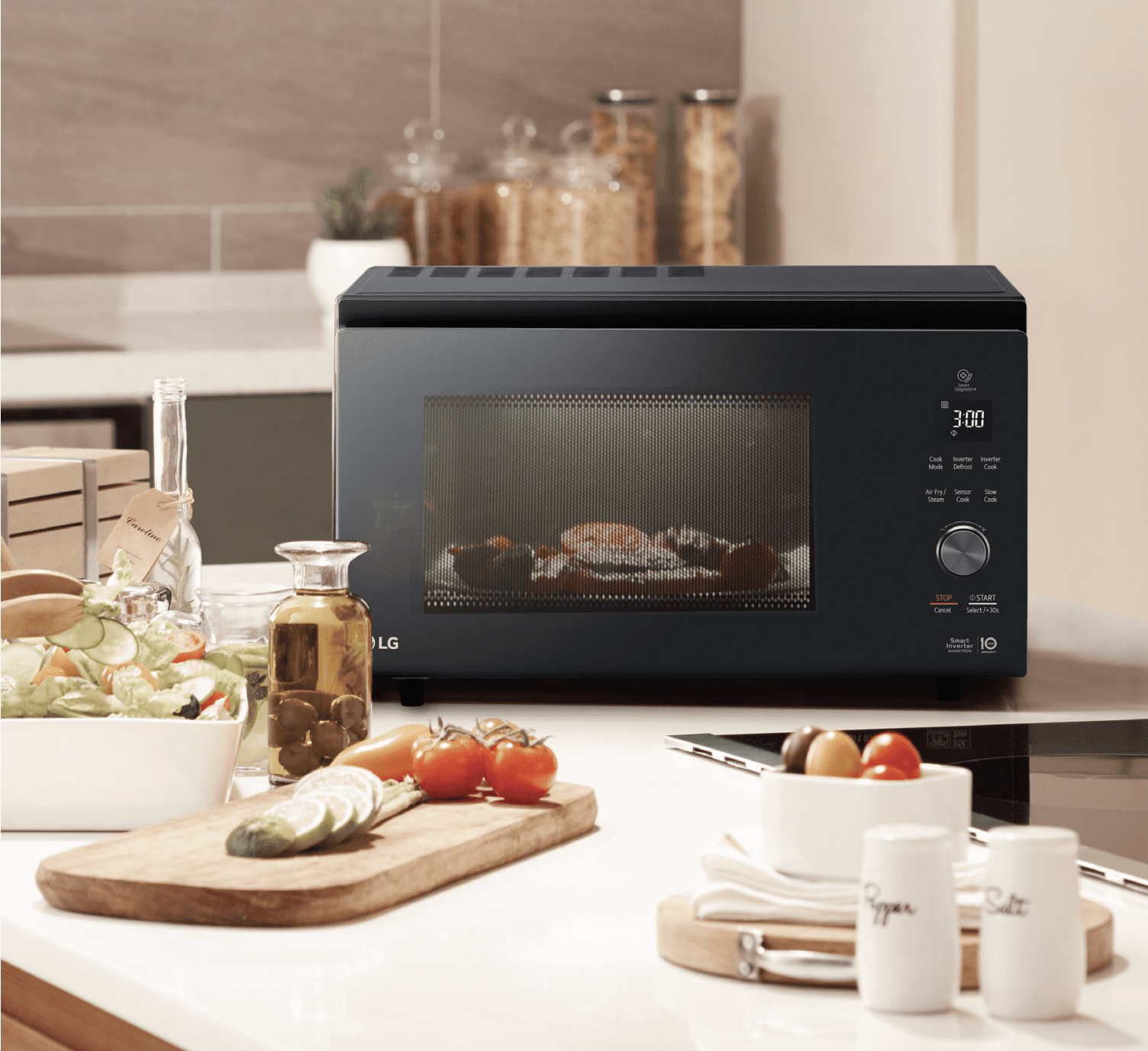 LG NeoChef microwave