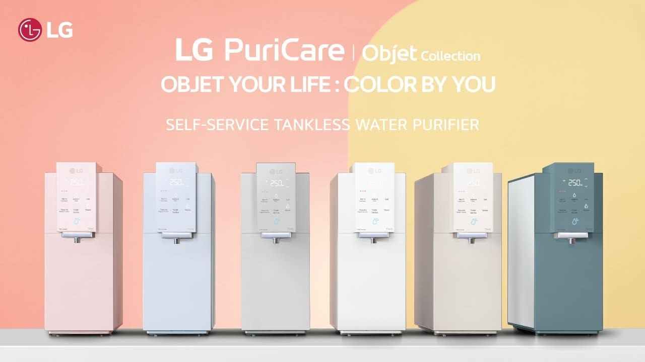 LG PuriCare™ Self-Service Tankless Water Purifier | Objet Collection