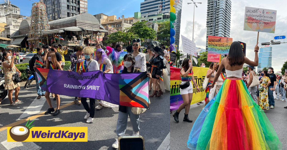 Thailand's lgbtq+ community celebrates pride month with first official pride parade | weirdkaya