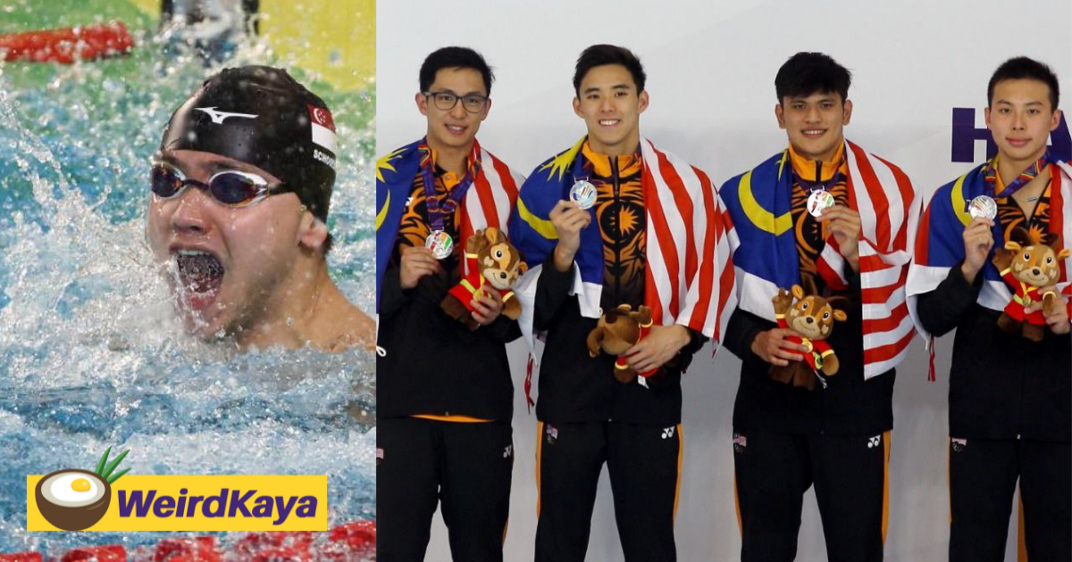 Malaysian swimming team breaks national record and bags silver medal at the 2021 sea games | weirdkaya