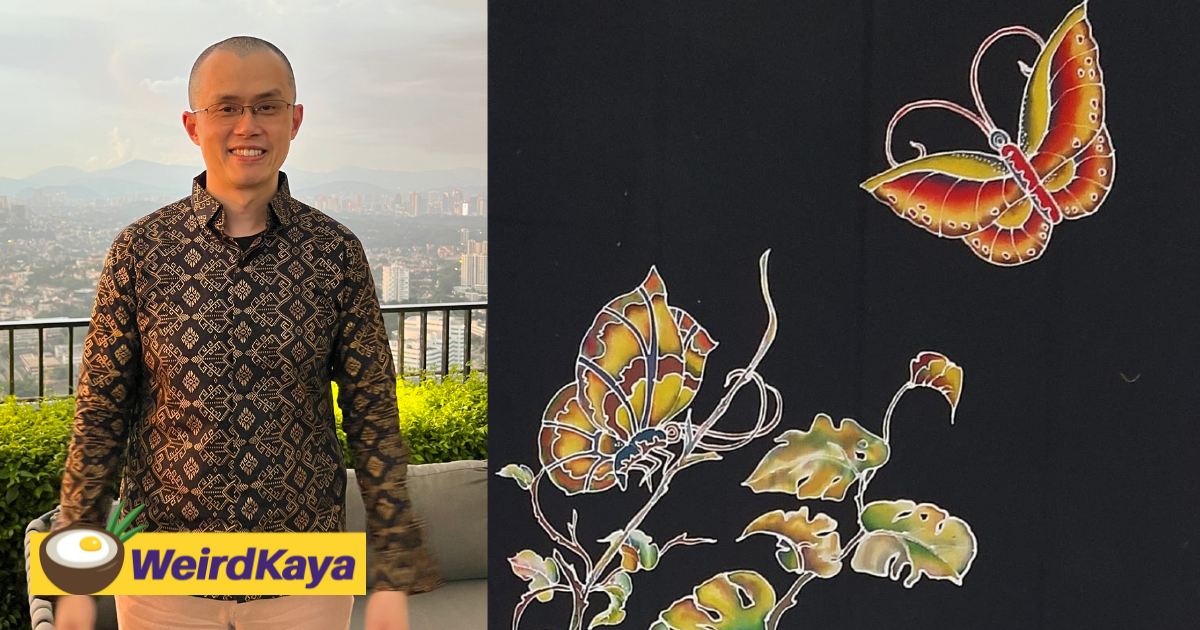 Binance ceo wears batik during m'sia visit, makes indonesian netizens unhappy with #malaysiaboleh hashtag | weirdkaya