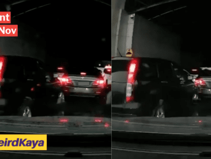 Tempers Fly After SG-Registered Honda Hits M'sian Toyota Twice At JB Checkpoint