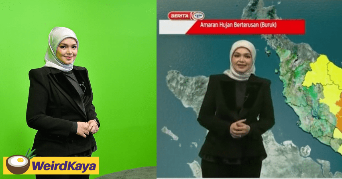Dato' Sri Siti Nurhaliza Delivers Weather Report On RTM And We Just Can't Get Enough Of Her