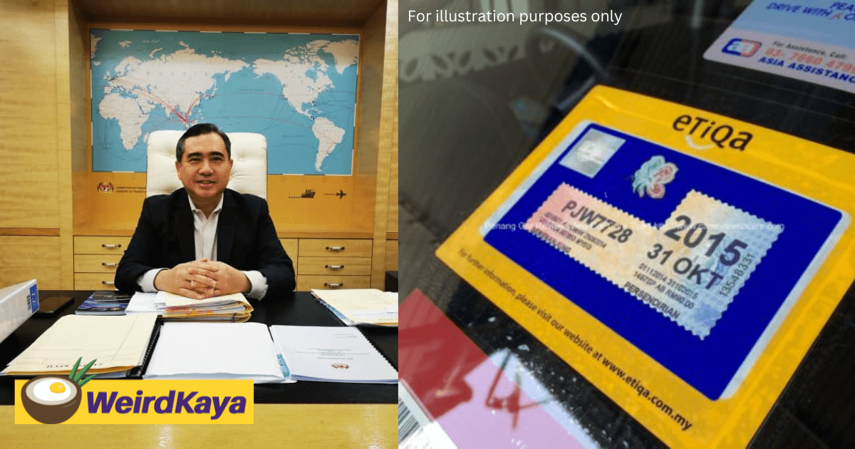 Transport Minister Anthony Loke Promises 'Big Change' In Quality Of JPJ Road Tax Stickers