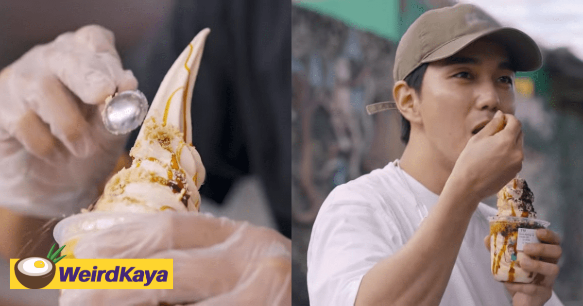 "So Good!" — South Korean Actor Falls In Love With Gula Apong Ice Cream During Sarawak Visit