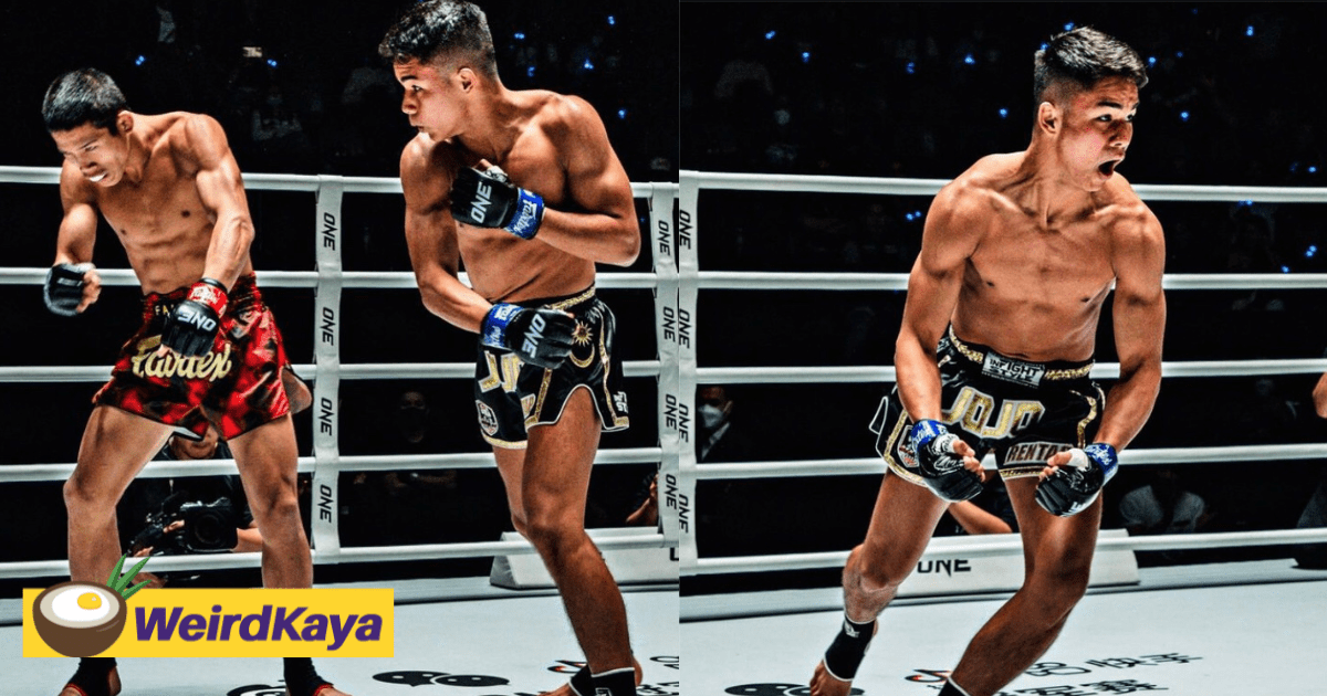 16yo M'sian Muay Thai Competitor KOs Opponent Within 16 Seconds & Wins ONE Championship Debut