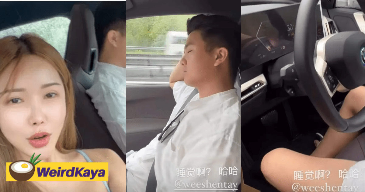 DJ Gatita Yan's BF Will Be Fined For Putting BMW On Autopilot & Sleeping Behind The Wheel