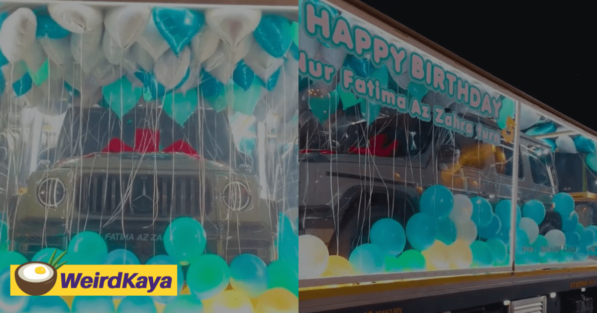 5yo M'sian Girl Recieves Mercedes G Wagon Worth RM1.7 Million For Her Birthday