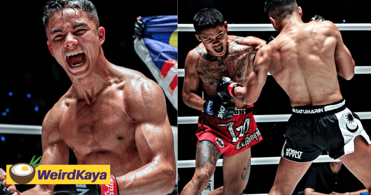 16yo M'sian Muay Thai Fighter Scores Resounding Victory With Knockout Blow On Opponent