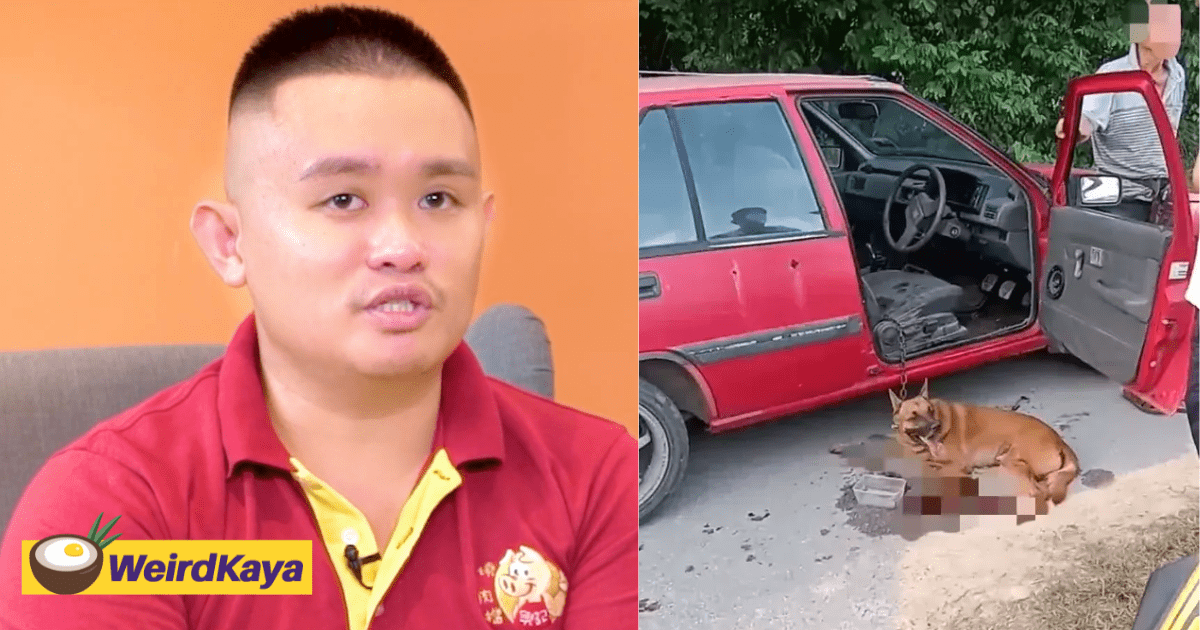 "He Loves Dogs" — Son Of Heng Kee Roasted Pork Owner Defends Dad Who Allegedly Dragged Dog Behind Vehicle