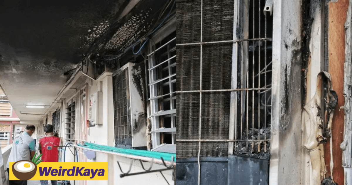 SG Man Installs Used Aircon At Flat, But It Explodes And Lands Neighbour's 2 Kids In The Hospital