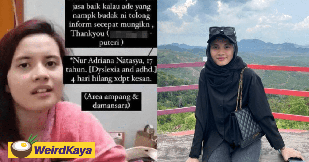17yo M'sian Teen Goes Missing For 5 Days, Gets Found At Friend's House
