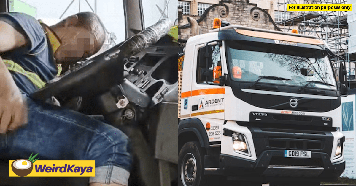 M'sian Lorry Driver Collapses From Alleged Stroke While Transporting Goods From JB To S'pore, Passes Away Later