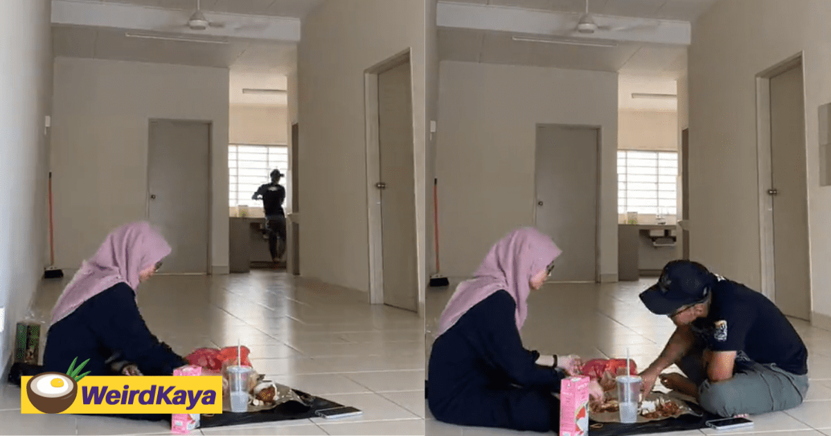 M’sian Couple Stay Cheerful Despite Having No Furniture For New House, Say They Will Buy When They Have Money