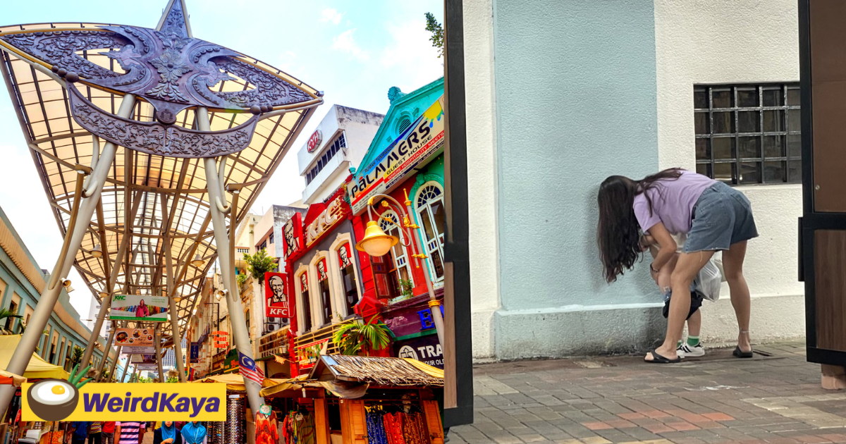 Woman Slammed For Letting Young Son Pee At The Wall Of A Building In Pasar Seni