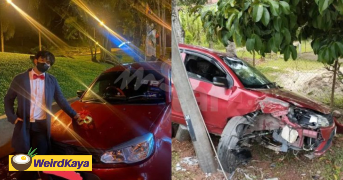 M'sian B40 Student's Second-Hand Car Totaled In Accident By Brother & Loan Remains Unsettled
