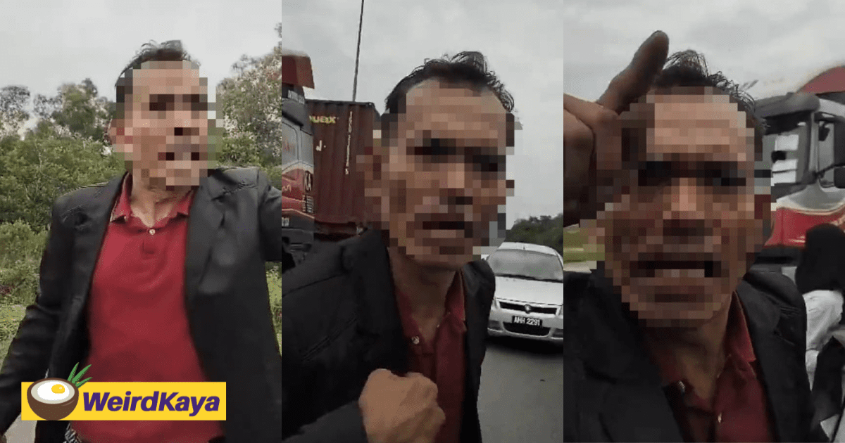 M'sian Men Get Into Fight Over Car Accident, One Of Them Threatens To Call 'Police Friends' On The Other