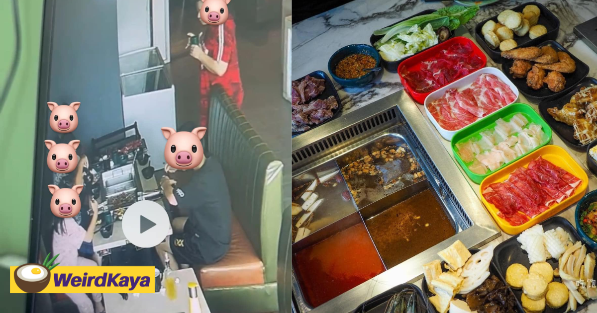 M'sian Family Orders 600 Plates Of Meat At Hotpot Restaurant Before Stealing It Back Home