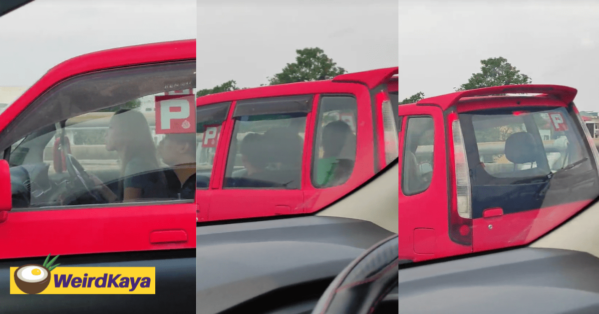 M'sians Amused By New Driver Who Placed 'P' Stickers All Over Her Car