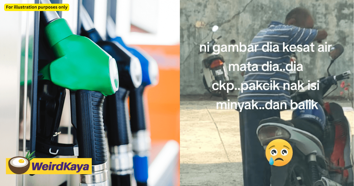 70yo M'sian Man Left In Tears After Son Allegedly Abandons Him At Petrol Station