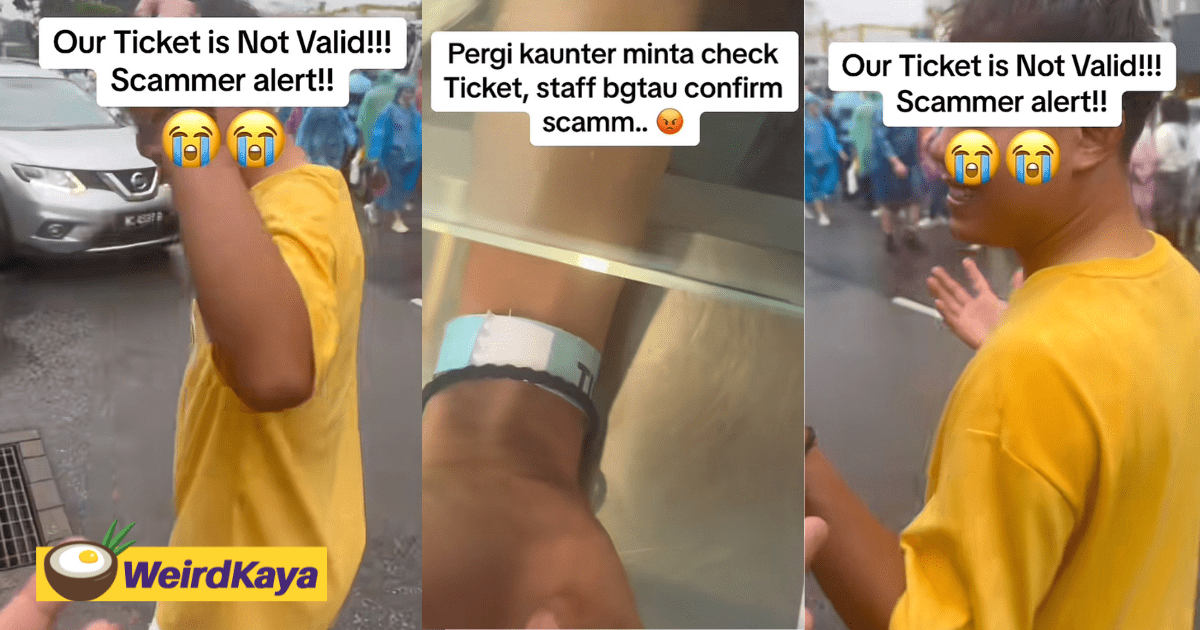 M'sian Man & His Friends Got Scammed Over RM70K After Purchasing Fake Coldplay Tickets