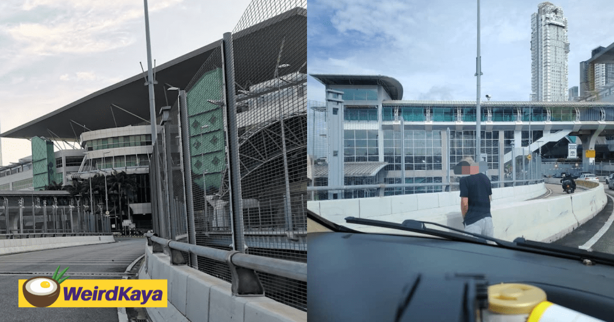 Man Driving SG-Registered Car Seen Allegedly Peeing At Johor Customs Checkpoint