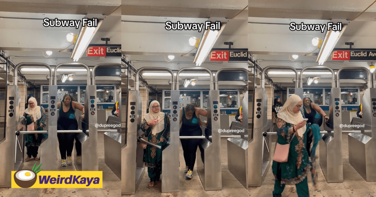 M'sian Netizens Impressed By Akak's Calm Demeanour At NYC Subway