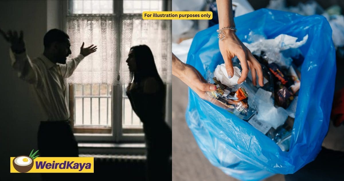 60yo M'sian Man Drives Wife Away With His Desire To Hoard Trash In The House 